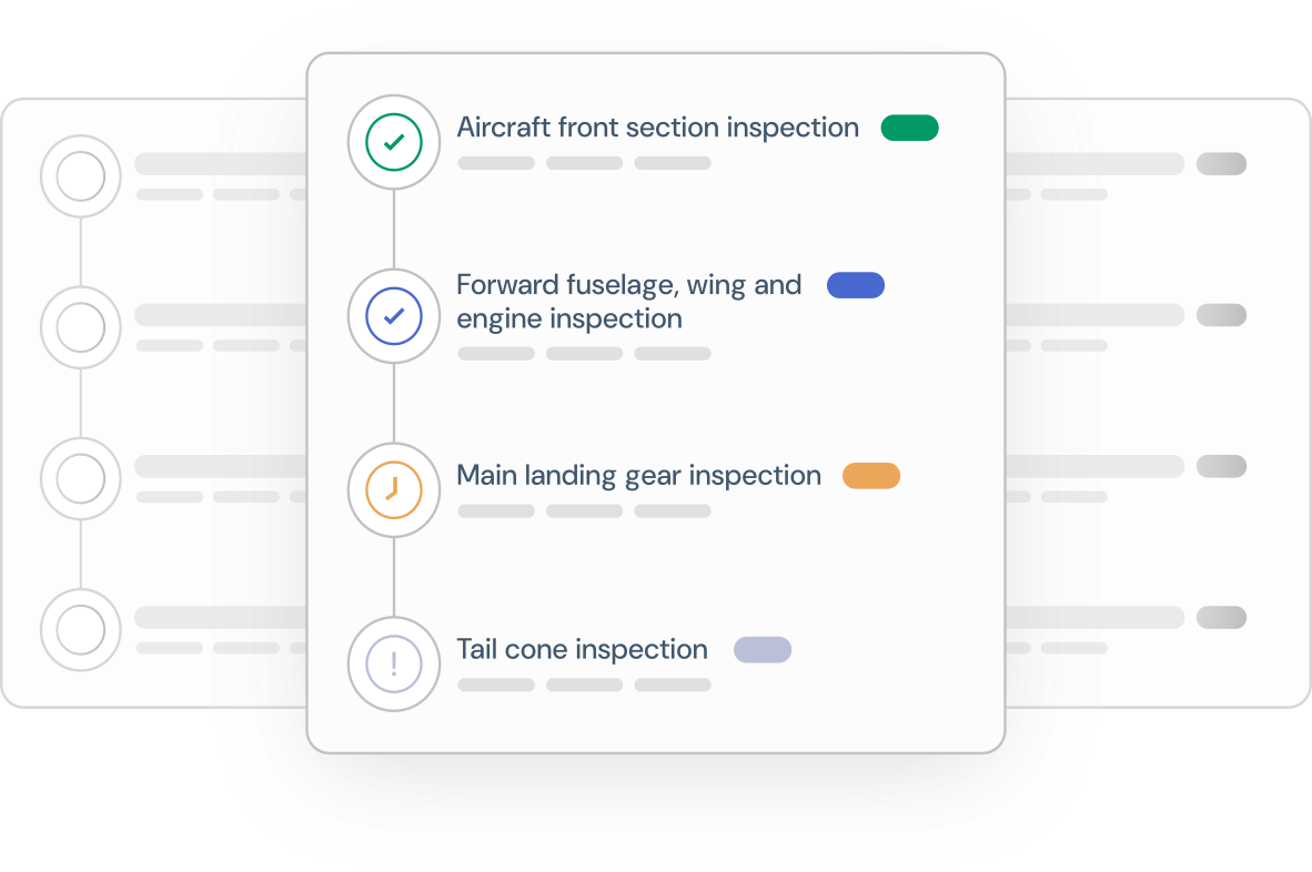 Defect history across inspection cycles